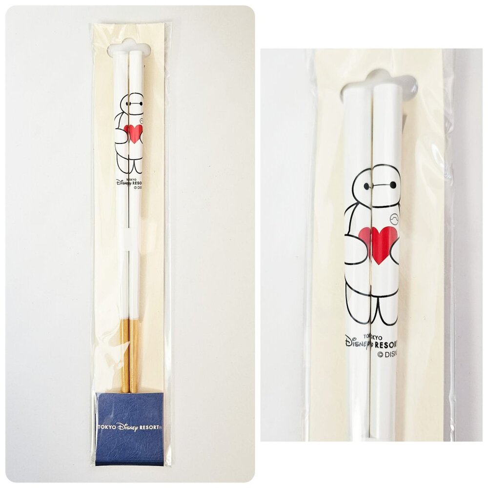 *TOKYO JAPAN* Disney Resort Chopsticks Tableware- Baymax - Big Hero 6 - NEW!